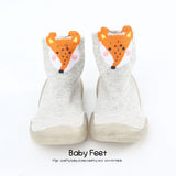 Baby Socks Shoes Infant Cute Cartoon Kids Boy Shoes Soft Rubber Sole Child Floor Sneaker BeBe Booties Toddler Girls First Walker