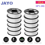 JAYO pla plus petg High speed matte PETG APLA 10Rolls  filament 175mm no bubbles smooth multiple colors optional for 3D printing