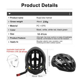 RNOX New Ultralight Cycling Helmet Safety Cap Bicycle Helmet for Women Men Racing Bike Equipments Road MTB Adult Bike Helmets