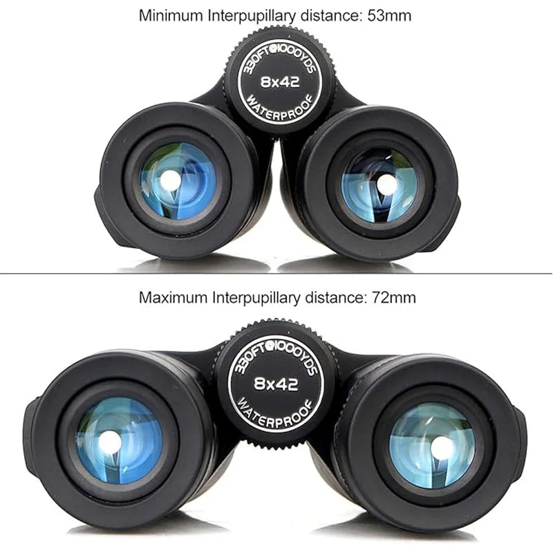 Svbony SV47 Binoculars for Adults, 8x32/8x42/10x42 Bak4 Prism HD FMC Lens Waterproof for Nature Observation Safari Watch Bird
