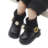 1 Pair Doll Boots Ob11 Shoe Baby New OB11 Shoes Doll Shoes 1/12 Shoes BJD Doll Boots