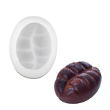 Large Size Peanut Pistachio Pecan Coffee Bean Mousse Cake Silicone Mold Chocolate Dessert Baking Mold Handmade Candle nut Mold