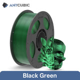 ANYCUBIC Dual-Color Silk Filament Silk Texture FDM 3D Printer PLA Filament Shine Bright Multicolor Silk 3D Printing Material