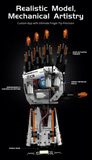 1628PCS DIY Robotic Arm Building Set - Programmable Motorized Bionic Model, STEM Engineering Gift for Kids & Teens Ages 8-14