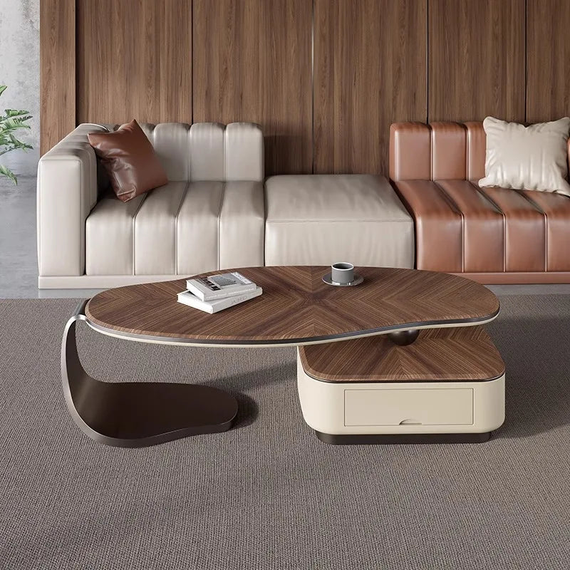 Funky Unique Coffee Tables Aesthetic Modern Luxury Coffee Tables Storage Italian Trendy Center Mesa Auxiliar Trendy Furniture