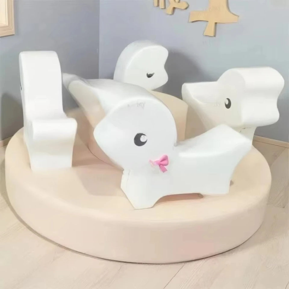Baby Riding Toys Carousel Children's Gift Indoor Outdoor Soft Play Wholesale Playground Party Birthday Rental Amusement Kids