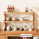 Bamboo Desktop Storage Rack Cup Dish Stationery Holder Books Shelf Bookcases Multi-layer Desk Organizer Office Home Supplies