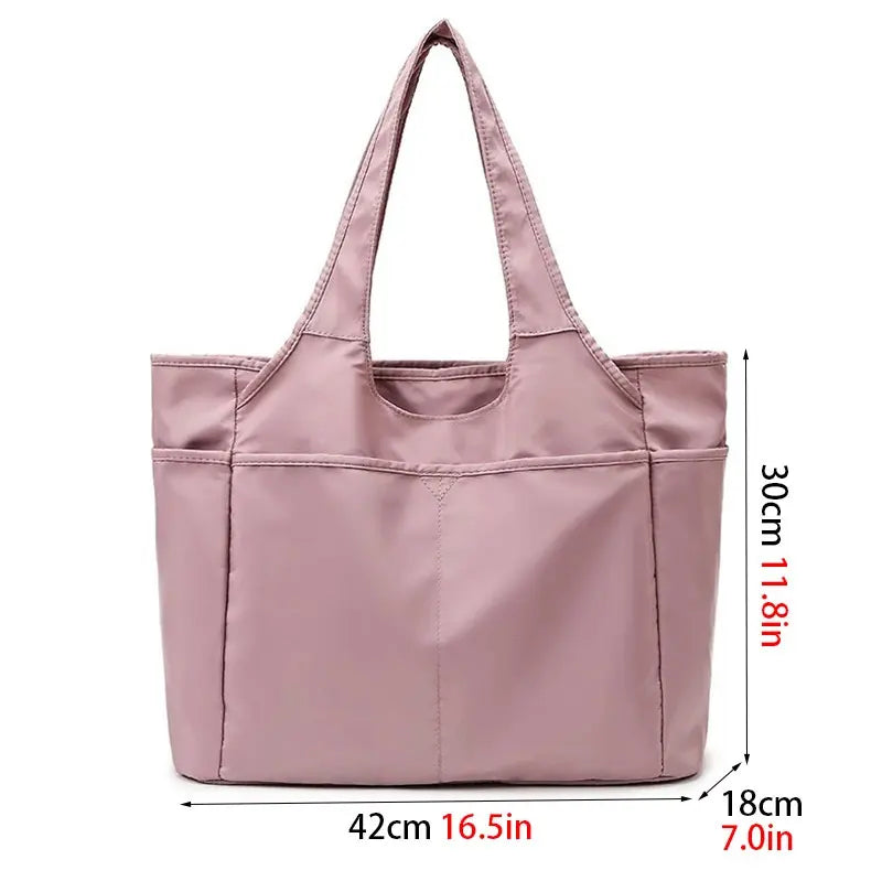 Large Capacity Folding Travel Bag Waterproof lightweight  Luggage Tote Handbag Travel Gym Yoga Storage Shoulder Bag For WomenMen