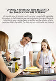 Electric Wine Opener Set Automatic Corkscrew with Aerator Pourer and Foil Cutter for Kitchen Bar Party Gifts