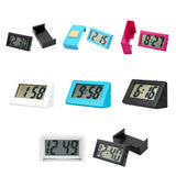 Electronic Clock Car Dashboard Student Exam Study Mini LCD Display Large Screen Table Desk Digital Clock Home