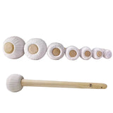 Professional Gong Hammer Handmade Gongs Hammer Percussion Musical Instrument Accessories Copper Gong Specific Wooden Mallet