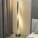 spiral Floor Lamp Modern Long Line Floor Lamp For Living Room Sofa Bedroom Study Living Room Home white standing  Floor Lamp