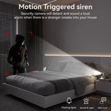 5MP HD Wifi Security Camera Mini Indoor Home Surveillance Camera Night Vision Two Ways Audio Human Detection O-KAM APP 5G IP CAM