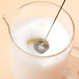 1Pc Electric Milk Frother Coffee Milk Frother Coffee Mixer 500mAh USB-Charging Portable Egg Beater Coffee Milk Mixing Blender