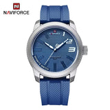 NAVIFORCE New Style Popular Silicone Strap Male Quartz Watches Fashion Casual Waterproof Wristwatches for Men Relogio Masculino