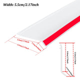 Transparent Waterproof Sealing Strip Window Water Blocking Bar Self Adhesive Door Under Draft Stopper Balcony Water Deflector