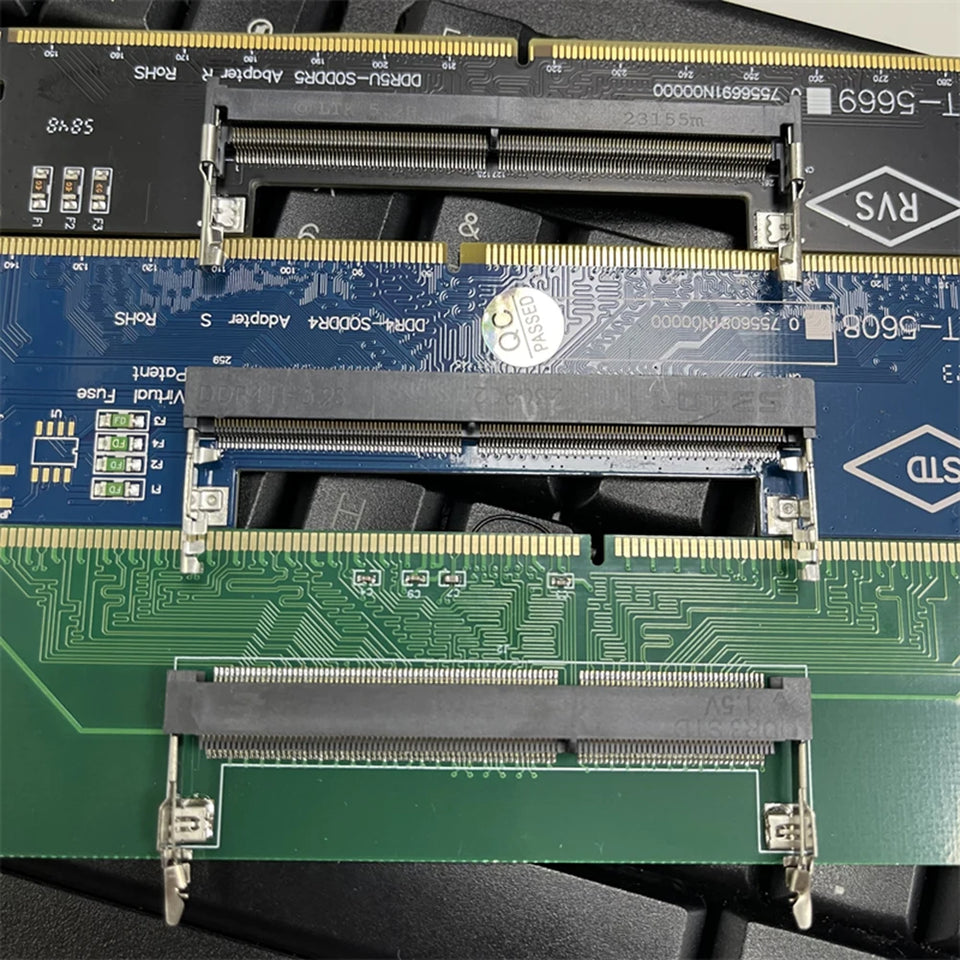 Laptop To Desktop Memory RAM DDR3 DDR4 DDR5 Memory Adapter Connector Card