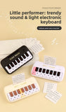Portable 15 Keys Digital Keyboard Children Mini Electronic Piano Children Musical Instrument Educational Toys for Children Gift