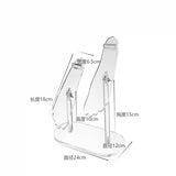 Shoe Display Stand Clear Acrylic High Heels Display Props Shopping Mall Window Counter Shoe Stand Shoe Support Shoe Rack Riser