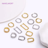 18k Gold Plated Spacer Beads For Bracelet Making,Separators For Beads,Jewelry Fittings,DIY Jewellery Making Supplies Wholesale