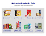Snack and  Beverages Refrigerated  Automatic Vending Machines for Retail Items Vending Machines
