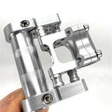 Litepro for Brompton Folding Bike Stem Extend Adjusted Variable Angle stem Aluminum Alloy CNC Bicycle Handlebar Adjustable Stem