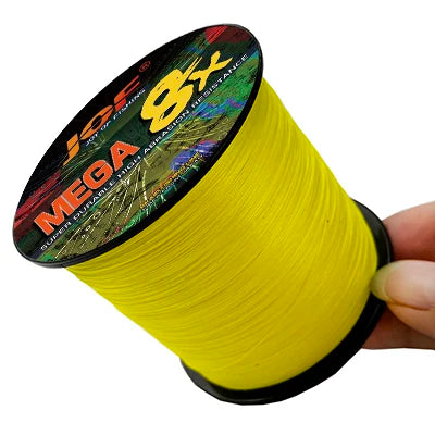 JOF X8 PE Braided Fishing Line Pesca Carp Multifilament Fly Wire Japanese Saltwater 1000M 500M 300M 18LB-78LB