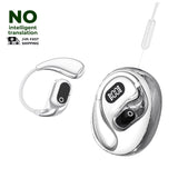 Real Time Translation Headphones 144 Languages Translator Earphones Wireless Bluetooth 5.4 Headsets for Business Office Travel