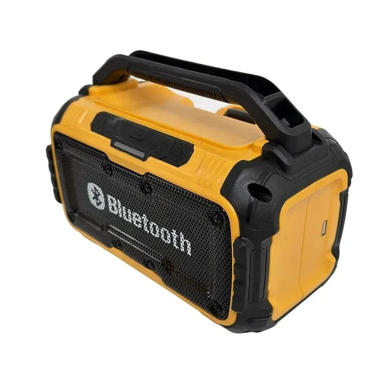 Dewalt Electric Portable Speaker Wireless Bluetooth-compatible Subwoofer Outdoor Construction Site Waterproof Loudspeaker Stereo