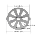 Meat Grinder Pinion Mixer Spare Parts Meat Grinder Knife Stainless Steel Grille for Food Grinder Accessories Kitchen Tool