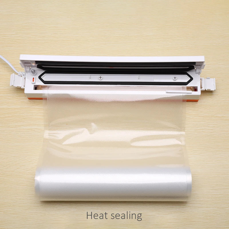 Household Food Saver Vacuum Bag Storage Bags Machine Film Sealer Vacuum Packer Saran Wrap Food Fresh Long Keeping 1 Roll