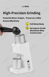 CAFOVO FR-005mini Electric Coffee Grinder 160RPM 304 Steel 38mm Conical Burrs Portable Outdoor Rechargeable Coffee Mill