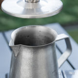 CF Wisdom Retro Style Sharing Pot，Coffee Sharing Pot, Hand Coffee Sharing Pot, Drip Coffee Pot, Home Coffee Utensils