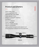Tactical 4-16x44 AOE Scope Hunting Scopes Tactical Airsoft Luneta Para De Caça Red Green Illuminated Sight