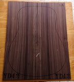 AAA Grade India Rose guitar back/side board All-Solid acoustic Guitar making material accessories Solid Woods Number selection