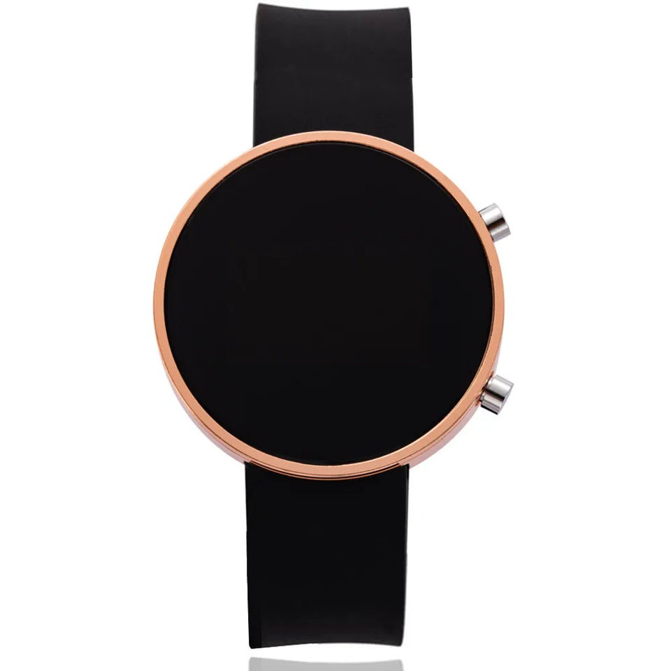 Fashion Women Digital Wrist Watches Simple Round Dial Led Watch for Woman Casual Sport Ladies Electronic Clock reloj digital