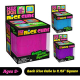 &2026 Hot NeeDoh Nice Cube 2.25" Super Solid Squish Sensory Squeeze Toy Stress Anxiety Relief Calming Fidget Toy for Kids Adults
