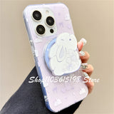 Korean Cute Rabbit Shake Magnetic Holder Phone Griptok Grip Tok Phone Stand Support For iPhone For Magsafe Accessories Smart Tok