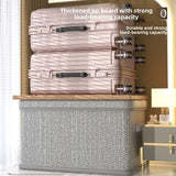 Clothes Storage Box Household Large-capacity Wardrobe Snacks Toys Layered Finishing Artifact Folding Storage Box Basket with Lid