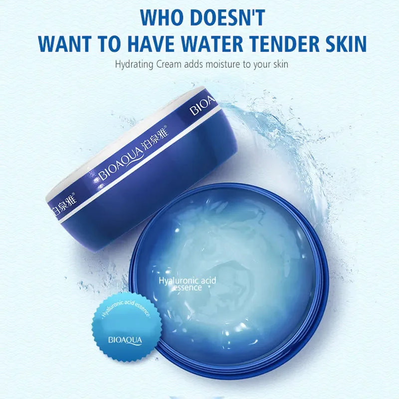 BIOAQUA Hyaluronic Acid Facial Day Cream Deep Moisturizing Whitening Filling Water Anti Wrinkle Lift Firming Esseence Skin Care
