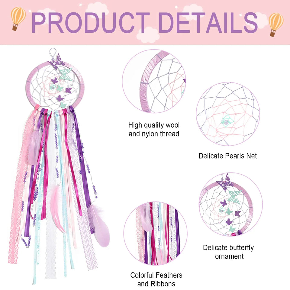 Dream Cather DIY Crafting Decorations Supplies Kit Sets for Kids Children for Adults for Girl