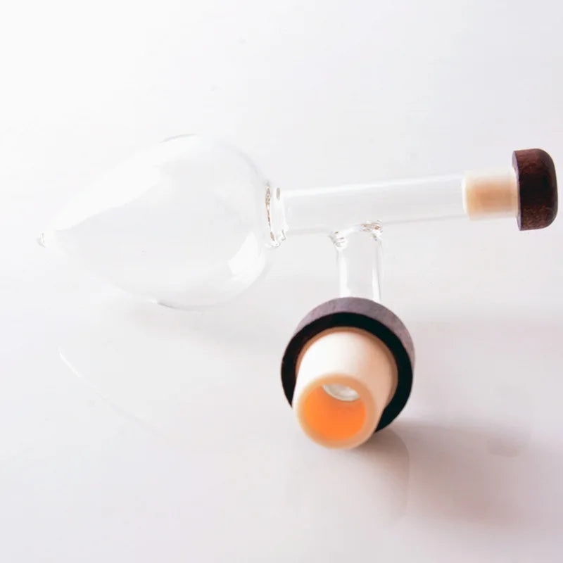 Red Wine Bottle Pouring Device Portable Air Aerator Quick Sobering and Pouring Device New Glass Sobering Device