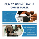 Coffee Machine Cleaning Tablets Remove Coffee Oils Calcium Deposits and Residue 15 Count of Effervescent Tablets