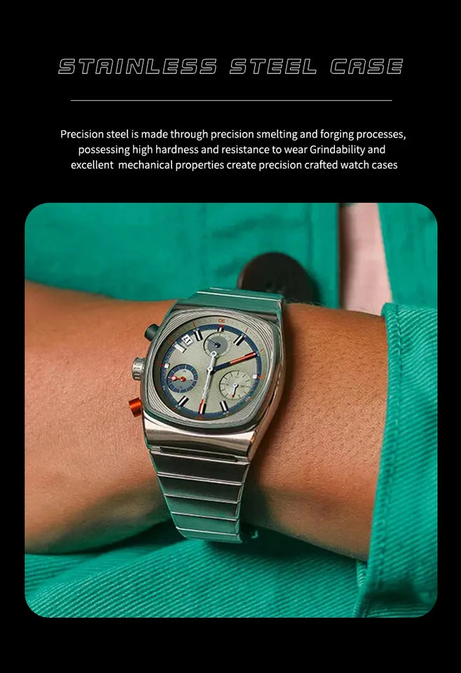 CILOA man vintage high-end Men automatic mechanical men's watches for men elegant Gifts male waterproof steeldive Men's watch