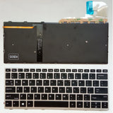 US Laptop Keyboard for Hp EliteBook 730 g5 735 g5 735 g6 830 g5 830 g6 836 g5 L56442-031 L13697-031