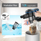 INSE N5T Cordless Vacuum Cleaner Original Accessories for N5T Vac Cleaner Battery HEPA Floor Brush Host Header Replacement Parts