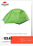 Naturehike 2025 New CloudUP Base Tent Outdoor Single and Double Hiking Lightweight Equipment Overnight Tent