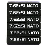 6 Pack Marking Band for Magazine 300 Acc BLK Supersonic/Subsonic 300 AAC BLK/7.62x35 mm Magazine Marking Band