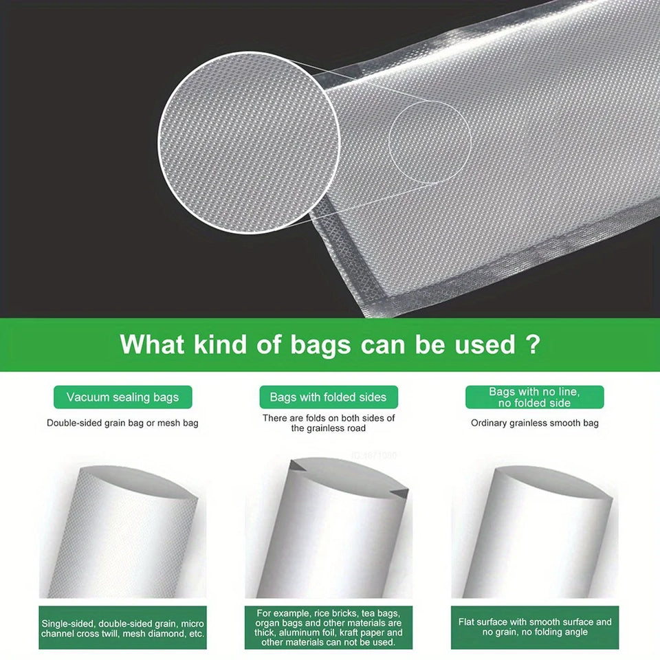 Vacuum Bags for Food Vacuum Packer Food Fresh Keeping Bags 500cm Rolls/Lot Bags Thicker Kitchen Vacuum Sealing Bags