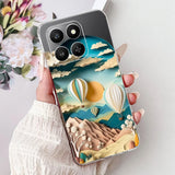 For Honor 400 Smart 5G Case LGN-NX1 Cute Cartoon Painted Cover Soft Slim Phone Case For Honor X7d HonorX7d Honor400 Smart Fundas